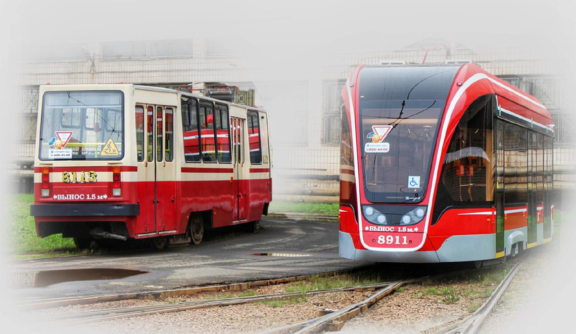 Изображение проекта "Строительство трамвайной линии  по маршруту «д. Новосаратовка Свердловского городского поселения Всеволожского муниципального района Ленинградской области - ул. Народная, г. Санкт-Петербург  с подключением к существующей трамвайной сети Невского района" №1